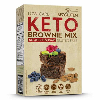 Bezgluten | Low-Carb KETO Brownie mix 150g (krótki termin)