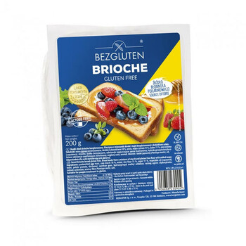Bezgluten | Chleb słodki BRIOCHE 200g