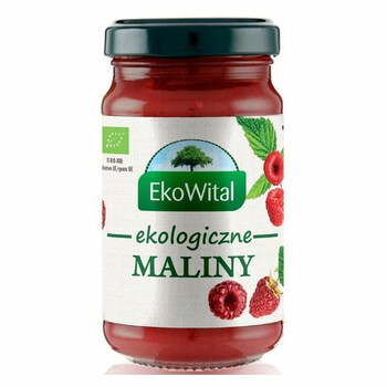 EkoWital | Mus malinowy bez dodatku cukru BIO 250g
