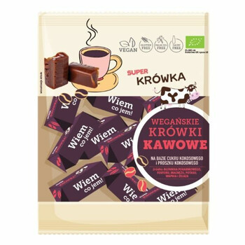 Super Krówka | Krówki wegańskie kawowe BIO 150g