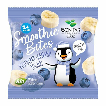 Bonitas | Liofilizowana przekąska borówka-banan-jogurt BIO 10g