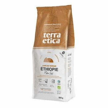 Cafe Michel | Kawa ziarnista arabica moka guji Etiopia fair trade BIO 500g