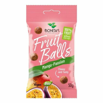 Bonitas | Kulki owocowe z mango i marakują BIO 50g
