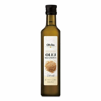 OlVita | Olej sezamowy tłoczony na zimno nieoczyszczony 250ml