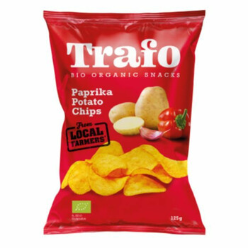 Trafo | Chipsy ziemniaczane o smaku paprykowym BIO 125g