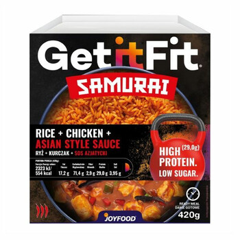 GetitFit | Ryż z kurczakiem i sosem azjatyckim 420g