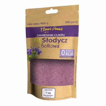 Flower Power | Fit słodycz fiołkowa 100g 