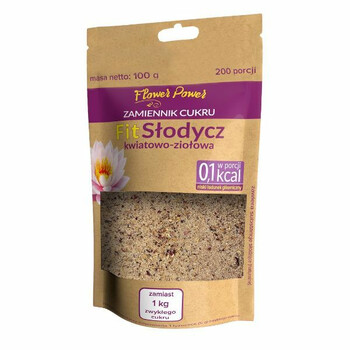 Flower Power | Fit słodycz kwiatowo-ziołowa 100g