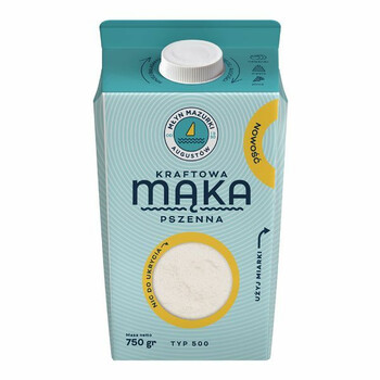 Młyn Mazurki | Mąka kraftowa chlebowa typ 500 750g