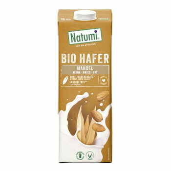 Natumi | Napój owsiano - migdałowy bez dodatku cukrów BIO 1L
