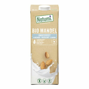 Natumi | Napój migdałowy bez dodatku cukrów bezglutenowy BIO 1L