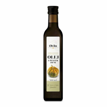 OlVita | Olej z pestek dyni zimno tłoczony 500ml