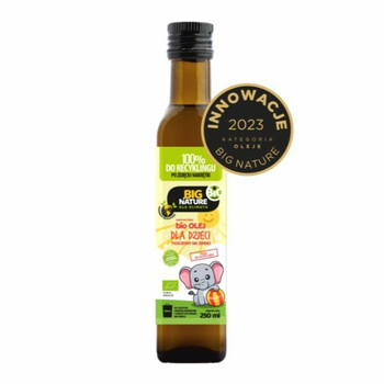 Big Nature | Olej Dla Dzieci BIO tłoczony na zimno 250ml