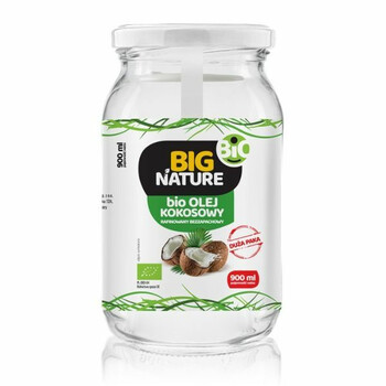 Big Nature | Olej kokosowy rafinowany BIO 900ml