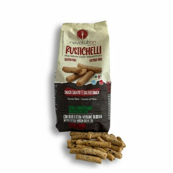 Revolution | RUSTICHELLI wieloziarniste solone paluszki chlebowe bezglutenowe 200g