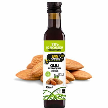 Big Nature | Olej ze słodkich migdałów tłoczony na zimno 250ml
