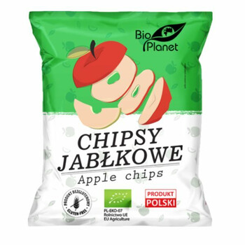 Bio Planet | Chipsy jabłkowe BIO 100g