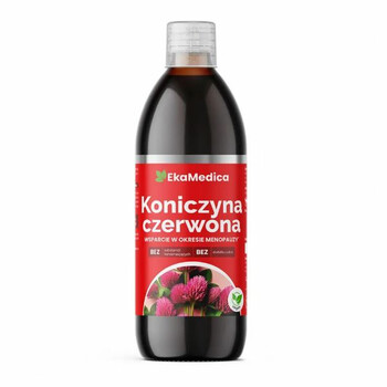 EkaMedica | Sok z koniczyny czerwonej 99,8% bez cukru 500ml