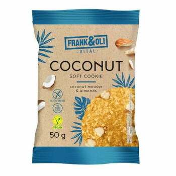 Frank&Oli | Bezglutenowe ciastko miękkie z kokosem i migdałem 50g