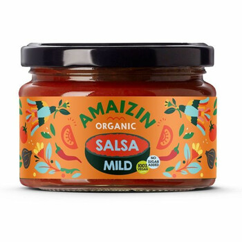 Amaizin | Sos salsa łagodny bezglutenowy BIO 260g