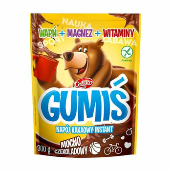 Celiko | Kakao rozpuszczalne Gumiś bezglutenowe 300g