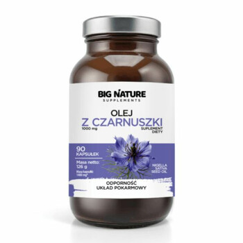 Big Nature | Kapsułki Olej z czarnuszki 90 szt.