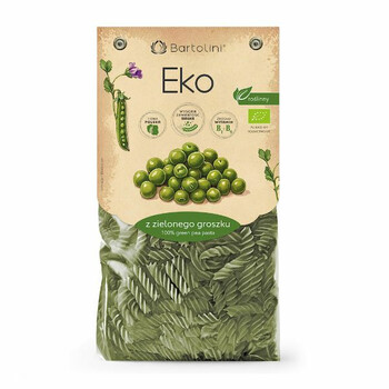 Bartolini | Makaron z groszku zielonego świderki BIO 250g