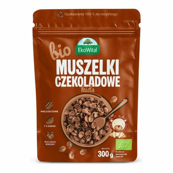 EkoWital | Muszelki czekoladowe BIO 300g