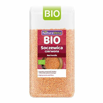 NaturaVena | Soczewica czerwona BIO 400g