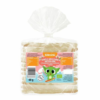 Biominki | Wafle gryczane niesolone BIO 60g