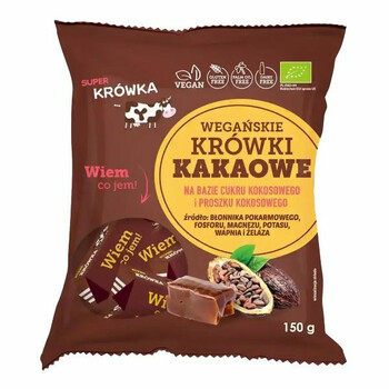 Me Gusto | Bezglutenowe krówki kakaowe BIO 150g