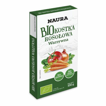 Naura | Kostka rosołowa warzywna BIO 100g