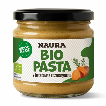 Naura | Pasta z batatów z rozmarynem BIO 190g