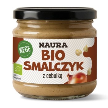 Naura | Smalczyk wegański z cebulą BIO 190g