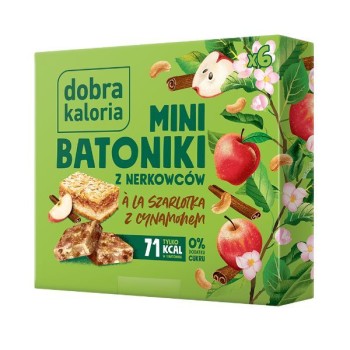 Dobra Kaloria | Mini batoniki z orzechów a'la szarlotka 102g