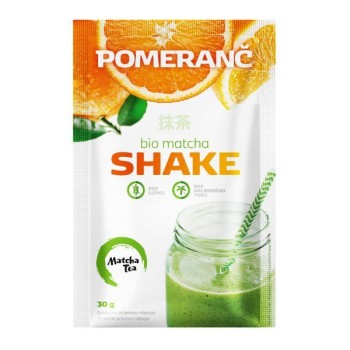 Amylon | Bezglutenowy shake z matchą i pomarańczą BIO 30g