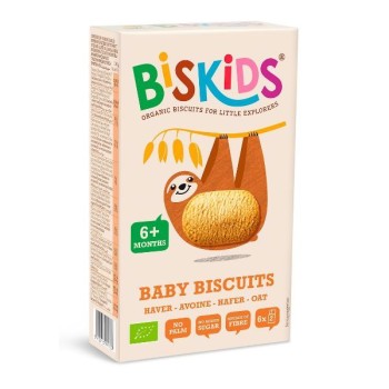 Biskids | Ciasteczka owsiane od 6 miesiąca BIO 120g