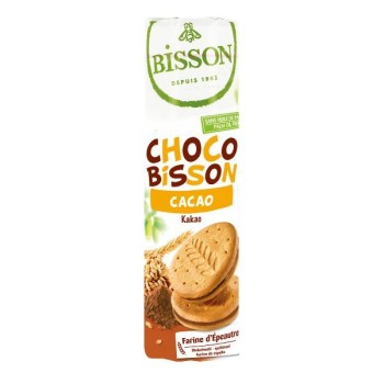 Bisson | Ciastka markizy orkiszowe z kremem kakaowym BIO 300g