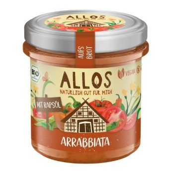 Allos | Pasta kremowa arrabbiata bezglutenowa BIO 140g