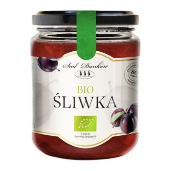 Sad Danków | Dżem śliwkowy bez cukru BIO 260g