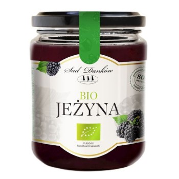 Sad Danków | Dżem jeżynowy bez cukru BIO 260g