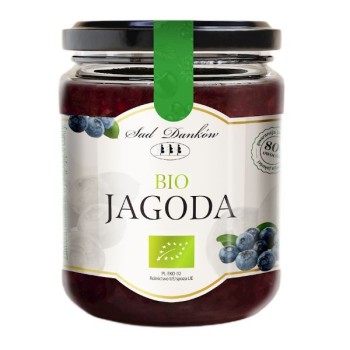 Sad Danków | Dżem Jagoda 80% BIO 260g