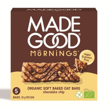 Made Good | Bezglutenowe batoniki owsiane soft z czekoladą BIO (5x30g) 150g
