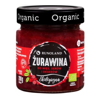 Runoland | Żurawina do mięs BIO 200g