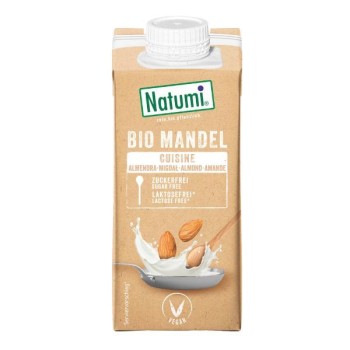 Natumi | Zagęszczony produkt migdałowy do gotowania i pieczenia bezglutenowy BIO 200ml