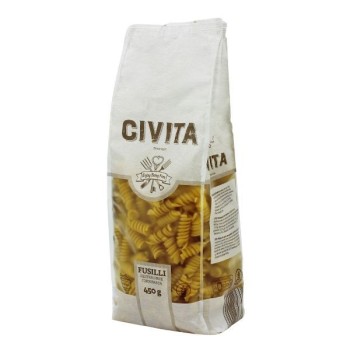 Civita | Bezglutenowy makaron kukurydziany Świderki 450g