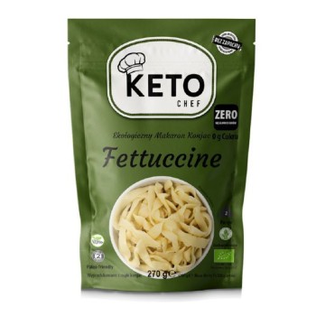 Keto Chef | Bezglutenowy makaron konjac Fettuccine BIO 270g (200g)