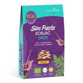 Slim | Bezglutenowy makaron konjac w kształcie orzo BIO 270g (200g)