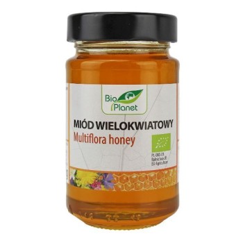Bio Planet | Miód wielokwiatowy BIO 300g