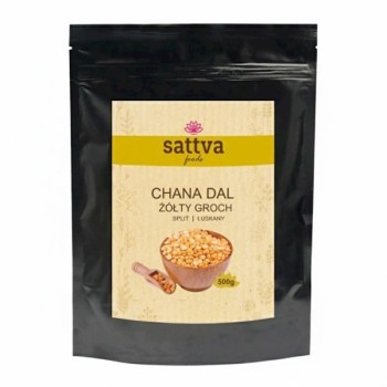 Sattva | Groch żółty łuskany Chana Dal 500g